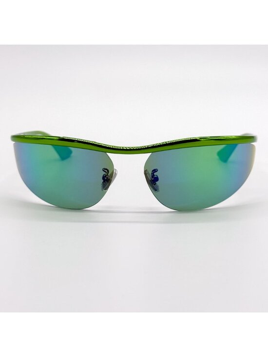 NEW BOTTEGA VENETA SUNGLASSES BV1174S 003 GREEN/GREEN UNISEX EYEWEAR